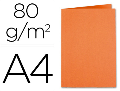 Subcarpeta papel Exacompta A4 naranja 80 g/m²